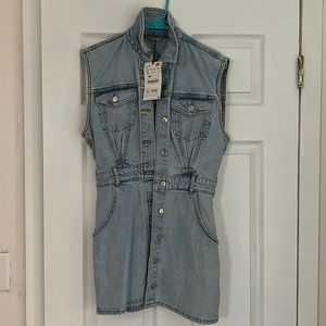 NWT!!! Denim Zara Dress